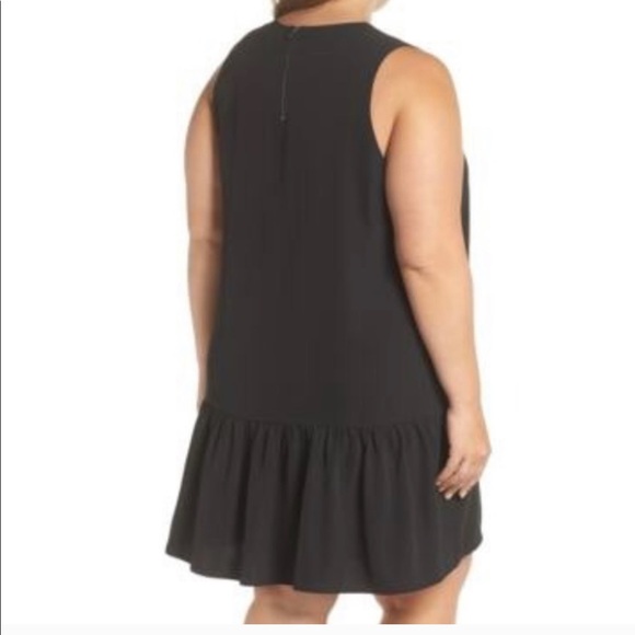 ❌sold Chelsea28 Black Shift Dress 2X New NWT - Picture 2 of 3